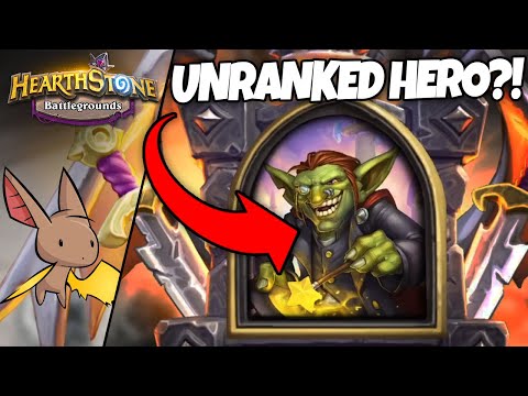 Winning w/ an UNRANKED Hero? Akazamzarak is Secretly OP For Sure | Firebat Hearthstone Battlegrounds