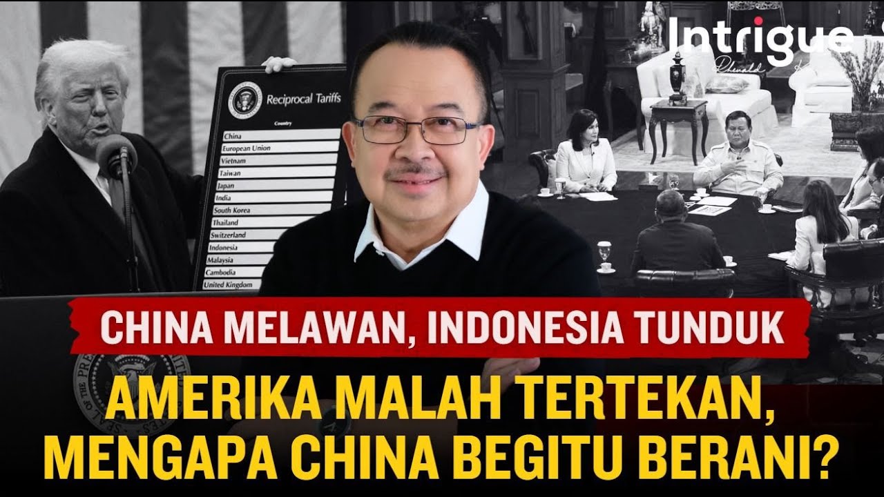 Ada Kok Ilmunya, Mudah Membaca Gaya Nego Trump. Makanya China Melawan #IntrigueRK