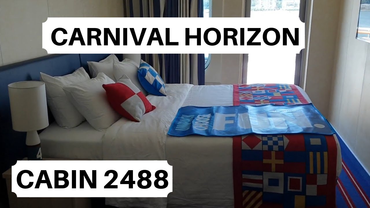 Carnival Horizon - Cabin 2488 - Video 1
