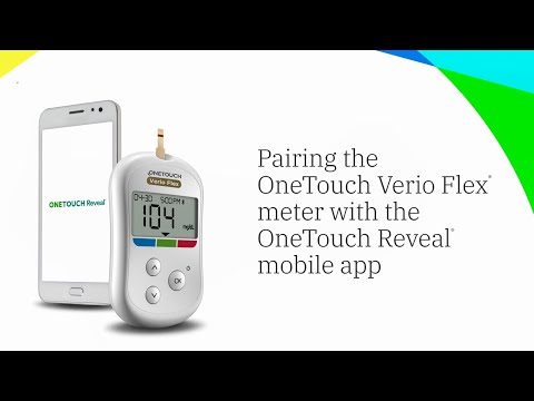 Pairing the OneTouch Verio Flex® meter with the OneTouch Reveal® mobile app