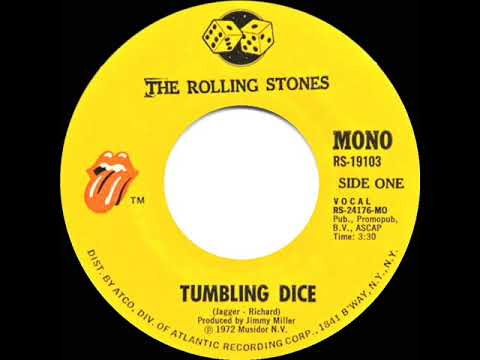 1972 HITS ARCHIVE: Tumbling Dice - Rolling Stones (mono 45 version)