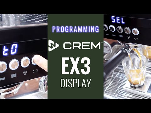 Mastering the Crem EX3: First Coffee to Advanced Programming