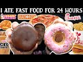 I ate FAST FOOD for 24 Hours | Cheat Day 🤪
