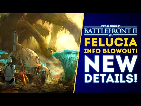 New Details on Felucia! Info Blowout! Villages, Sarlacc Pit, Caves! - Star Wars Battlefront 2 Update
