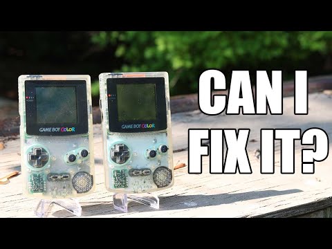 Restoring TWO Japan Exclusive Clear Gameboy Colors | CAN I FIX IT?