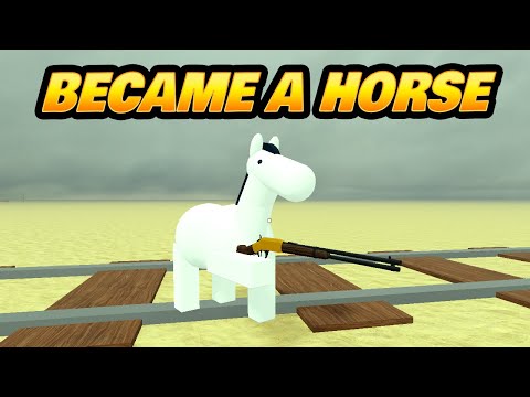 I Became a HORSE in DEAD RAILS & unlocked it permanently!