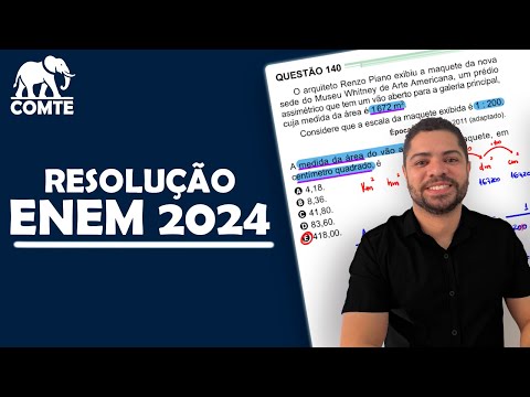 Questão 140 | Prova Verde ENEM 2024 | O arquiteto Renzo Piano exibiu a maquete da nova sede do Museu