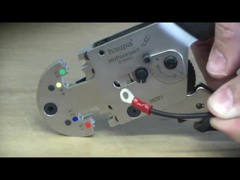 Haupa HUPcompact crimping tool 213088 94