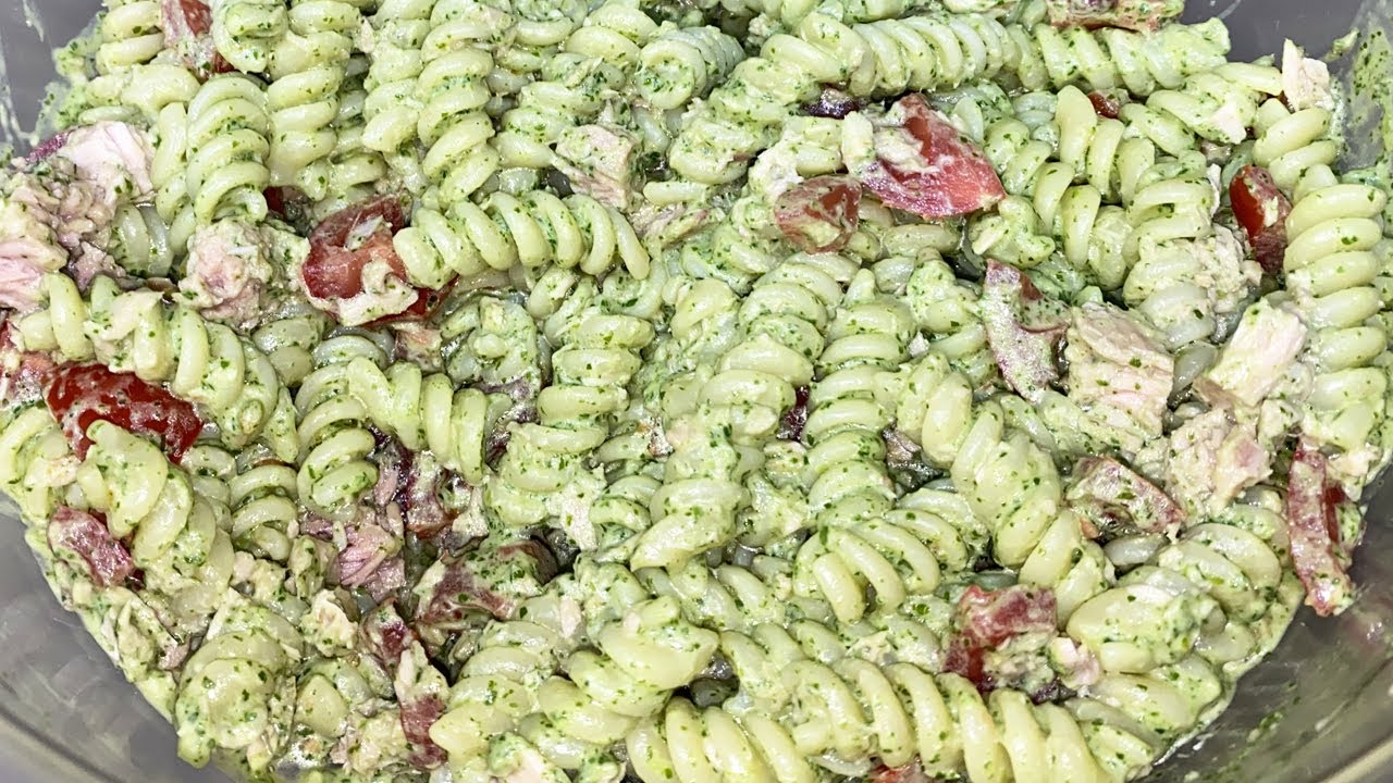 Watch Now PASTA FREDDA TONNO PESTO DI RUCOLA PHILADELPHIA E POMODORINI PASTA FREDDA TONNO PESTO DI RUCOLA PHILADELPHIA E POMODORINI