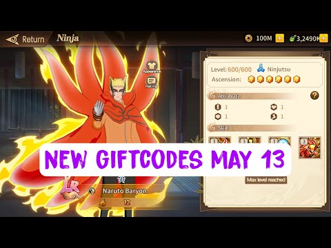 Nindo Fire Will New Giftcodes May - Add New LR Sarada Uchiha Naruto RPG Game