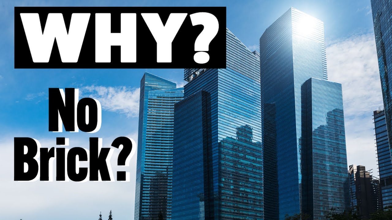 Why aren't skyscrapers ever made out of brick?