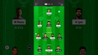 kol vs srh , kolkata vs hyderabad dream11 , kkr vs srh dream11 prediction