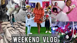 WEEKEND VLOG.. | it was an eventful weekend | + How I store food stuffs to last for a long time