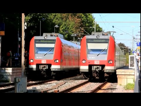 S-Bahnhof Icking in Oberbayern