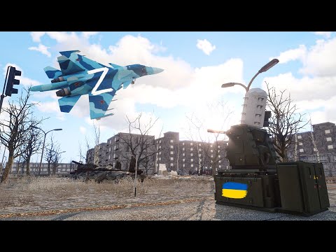 4 Russian SU-35 Fighter Jet Destroy by 2 Ukraine C-RAM Anti-Aircraft Launcher At Severodonetsk 🛠