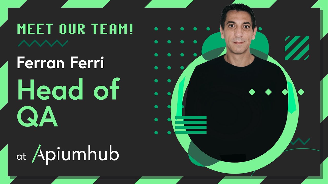 Meet our Team | Ferran Ferri - Head of QA en Apiumhub