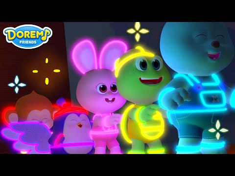 Dance Party Time│Doremi 10 Minute Songs│Looby Loo│Doremi Friends - Nursery Rhymes & Kids Song