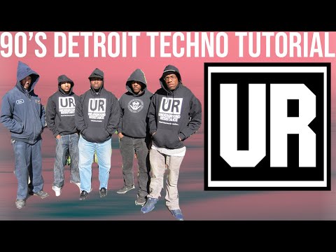 How To 90's Detroit Techno Electro Like Underground Resistance [+Samples]