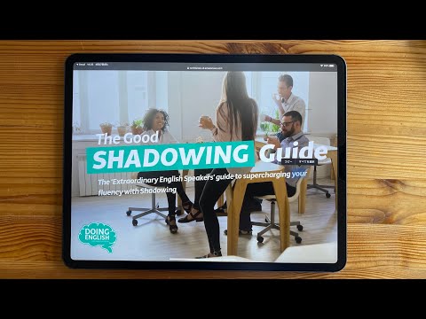 良いシャドウイングガイド』を無料でダウンロードする (Download “The Good Shadowing Guide” for Free)