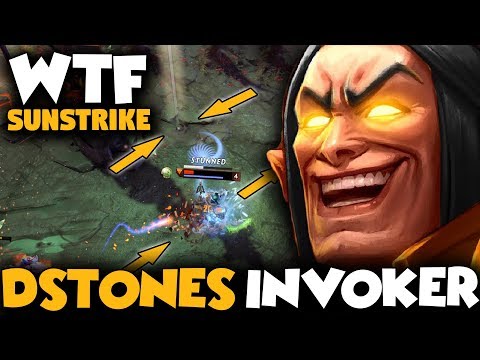 THIS IS HOW DSTONES INVOKER DESTROYED KUNKKA AT MID | BRUTAL GAME - Dota 2 Invoker