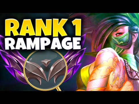 RANK 1 AKALI MAKES MASTER TIER LOOK LIKE IRON 4 (PERFECT GAMES) - League of Legends