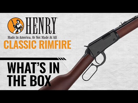 Henry Classic Rimfire Rifles | What's in the Box