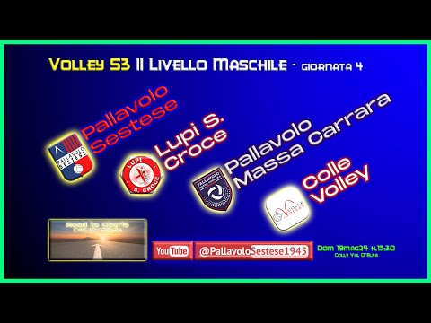 Volley [S3 RED II] PALLAVOLO SESTESE vs. Lupi S.Croce, Pallavolo Massa Carrara e Colle Volley