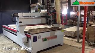 Woodmaster. MÁY CNC TRUNG TÂM 2D thay dao tự động bán chạy nhất thị trường 2020