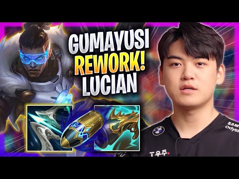 GUMAYUSI TRIES NEW LUCIAN REWORK! - T1 Gumayusi Plays Lucian ADC vs Aphelios! | Season 2023