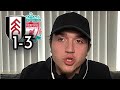 FULHAM FANS ARE DISGUSTING | FULHAM 1-3 LIVERPOOL