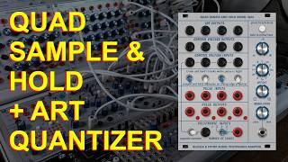 Video thumbnail for 264t Quad Sample & Hold & Polyphonic Adapter module demo - Tiptop & Buchla by Stazma