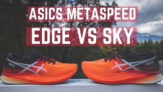 ASICS METASPEED SKY VS EDGE