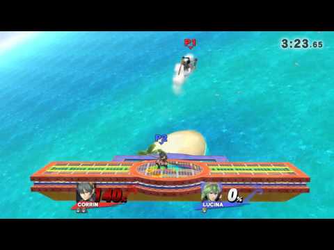 Smash Bros 4 Corrin vs Lucina