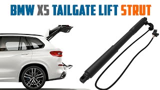 How to remove and replace electric tailgate lift support (strut) for BMW X5 E70 (2007-2013) #strut