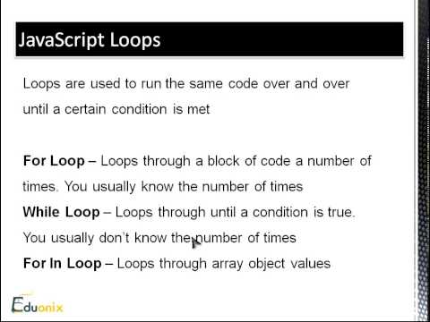 Javascript Fundamentals