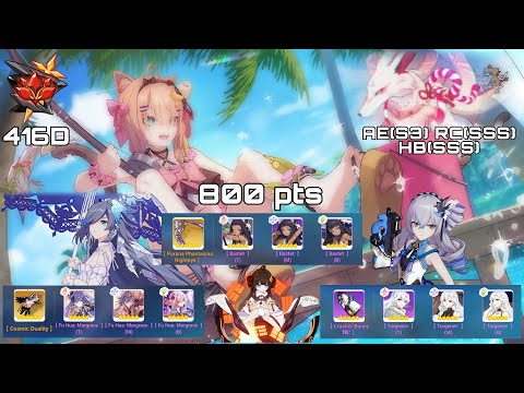 [Honkai Impact 3 SEA] EX Abyss RL (416D) - Hellmaru (Ice) [800 pts] AE(S3) RC(SSS) HB(SSS) Fuxi 3*