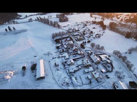 Ostrów Pieckowski z góry.