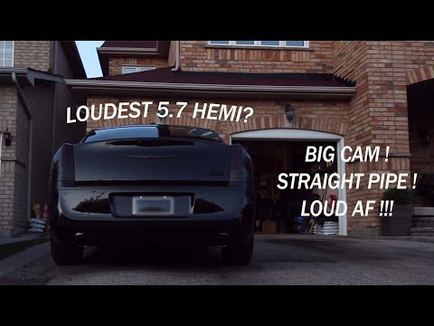 LOUDEST 5.7 HEMI!? COMP HRT 216/222