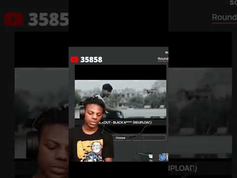 #ishowspeed REACTS TO LIL BLACKOUT IM A BLACK N****