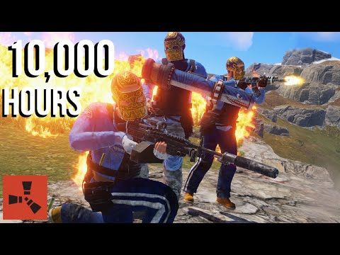 The Trio With 10,000 HOURS of Rust That Conquered The Server (Movie)
