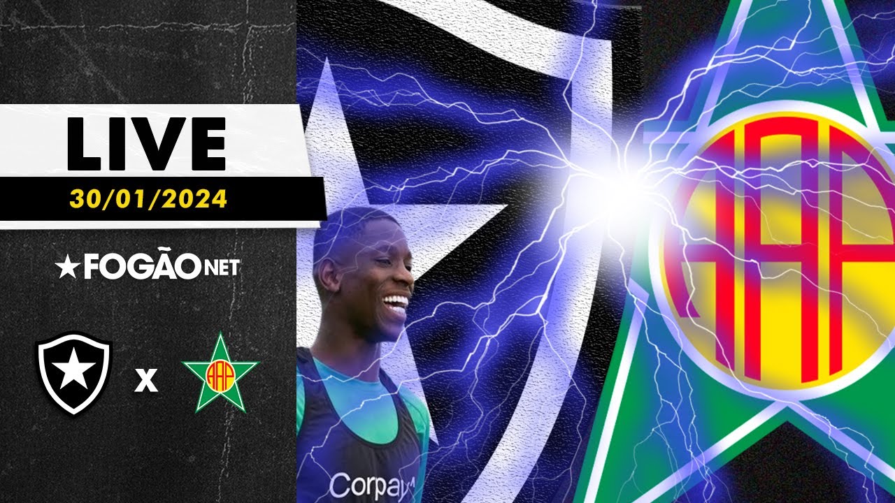 LIVE | Pré-jogo de Botafogo x Portuguesa e desdobramentos do caso Luiz Henrique