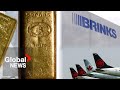 Pearson gold bar heist: Brink's sues Air Canada for more than $20M over theft at Toronto airport