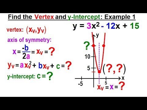 Algebra Ch 37 Parabola 1 of 22 What is a Parabola