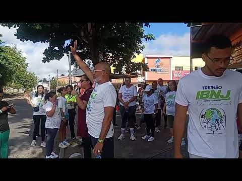 caminhada da família ibnj Alagoinhas Bahia.. 