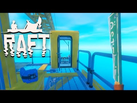 RAFT The Finale Chapter Gameplay Deutsch #22 - Riesen Kran im Meer