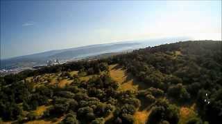 preview picture of video 'FPV Trieste from RC plane'