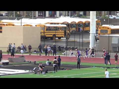 VarB 4x100m at Sunset Finals 5-5-17 - Los Alamitos Boys