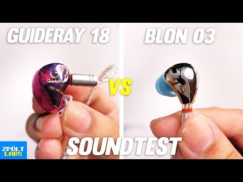 Guideray GR-i18 Soundtest - vs Blon 03 🔥 Natural Goodness!