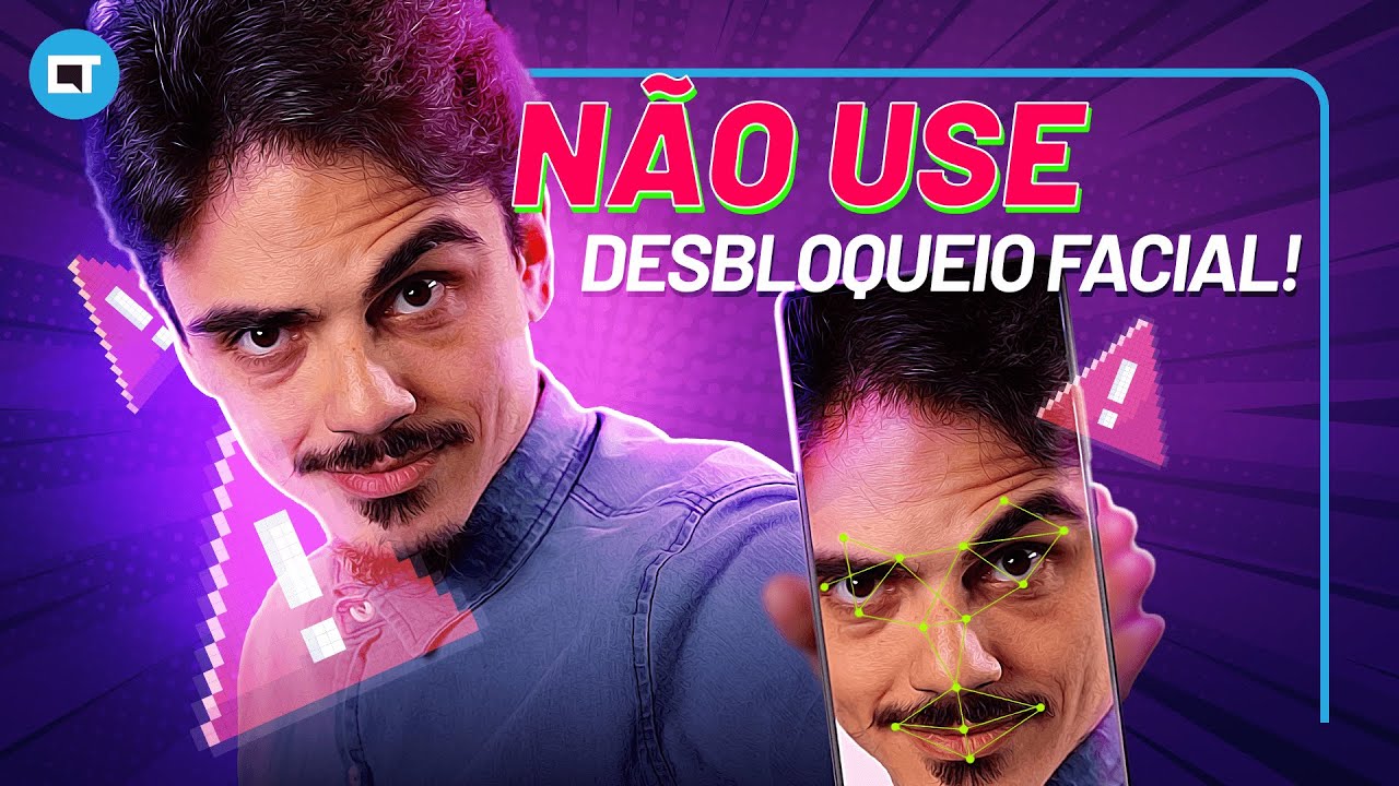 NÃO use o DESBLOQUEIO FACIAL, ele NÃO É SEGURO