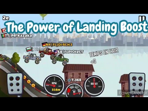 The Power of Landing Boost - Hill Climb Racing 2 Weekly Challenges - Fast Lane